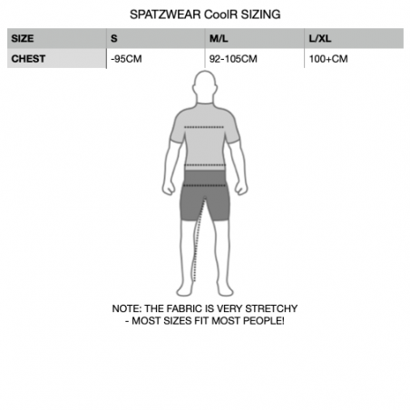 Spatzwear Pacelayer Aero Fahrradunterhemd kurz weiß