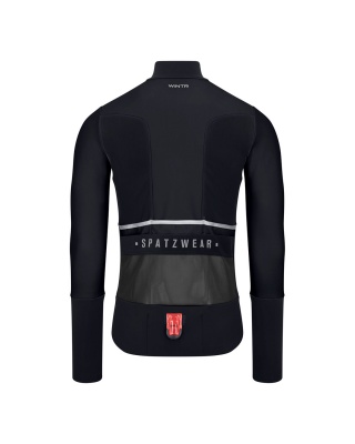 Spatzwear WINTR Winterradjacke schwarz