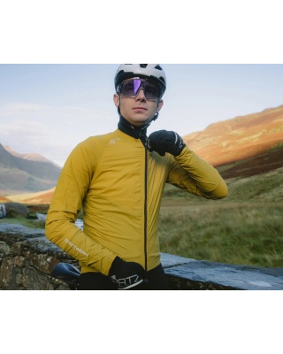 Spatzwear Atak Pak Regenjacke inkl. Satteltaschensystem gelb